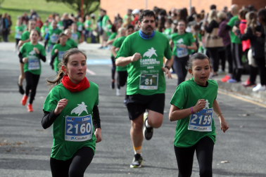 VIII Carrera de los Valientes contra el Cáncer en Pamplona. |