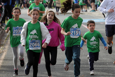 VIII Carrera de los Valientes contra el Cáncer en Pamplona. |