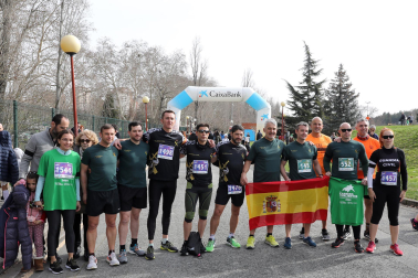 VIII Carrera de los Valientes contra el Cáncer en Pamplona. |