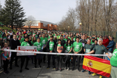 VIII Carrera de los Valientes contra el Cáncer en Pamplona. |