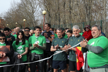 VIII Carrera de los Valientes contra el Cáncer en Pamplona. |