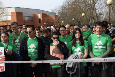 VIII Carrera de los Valientes contra el Cáncer en Pamplona. |