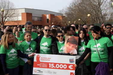 VIII Carrera de los Valientes contra el Cáncer en Pamplona. |