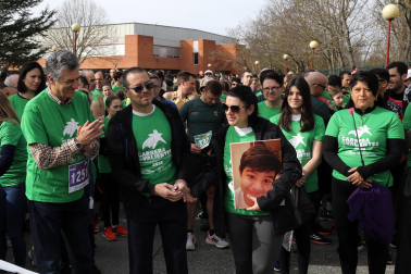 VIII Carrera de los Valientes contra el Cáncer en Pamplona. |