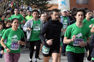 VIII Carrera de los Valientes contra el Cáncer en Pamplona. |