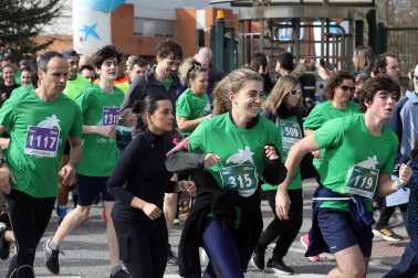 VIII Carrera de los Valientes contra el Cáncer en Pamplona. |