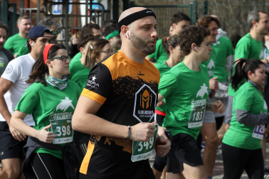 VIII Carrera de los Valientes contra el Cáncer en Pamplona. |