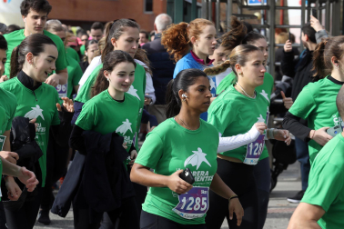 VIII Carrera de los Valientes contra el Cáncer en Pamplona. |