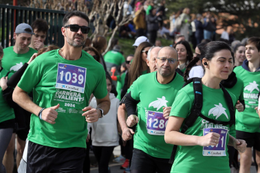VIII Carrera de los Valientes contra el Cáncer en Pamplona. |