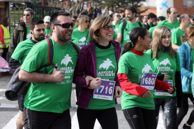 VIII Carrera de los Valientes contra el Cáncer en Pamplona. |