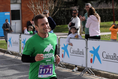 VIII Carrera de los Valientes contra el Cáncer en Pamplona. |