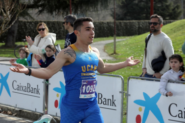VIII Carrera de los Valientes contra el Cáncer en Pamplona. |
