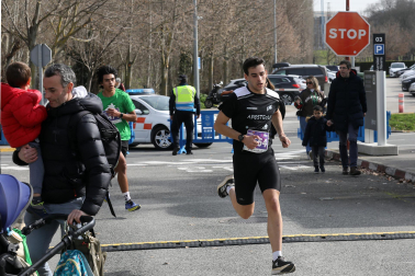 VIII Carrera de los Valientes contra el Cáncer en Pamplona. |