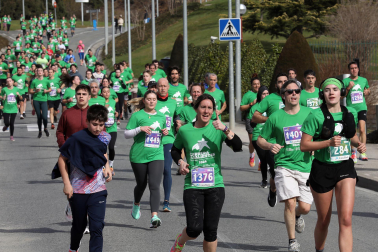 VIII Carrera de los Valientes contra el Cáncer en Pamplona. |