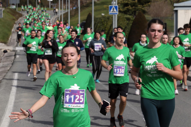 VIII Carrera de los Valientes contra el Cáncer en Pamplona. |