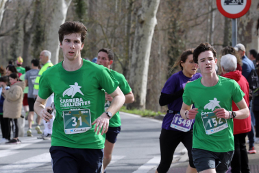 VIII Carrera de los Valientes contra el Cáncer en Pamplona. |