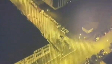 Vídeo: carreras, trompos y maniobras peligrosas para la seguridad vial en el polígono Areta de Huarte