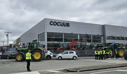 Protesta en la empresa Cocuus,  especializada en alimentos 3D