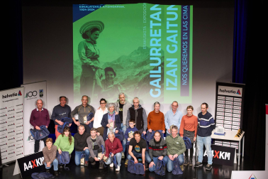 Gala del centenario de la Federación Navarra de Deportes de Montaña y Escalada./