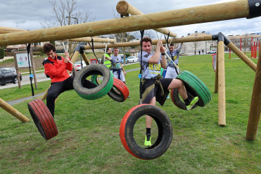 Fotos de la carrera de obstáculos solidaria BBD Extrem en Cizur Menor.
