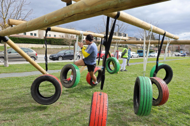 Fotos de la carrera de obstáculos solidaria BBD Extrem en Cizur Menor.