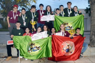 Fotografías de la First Lego League./