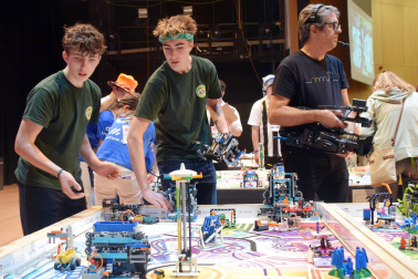 Fotografías de la First Lego League./