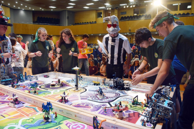 Fotografías de la First Lego League./