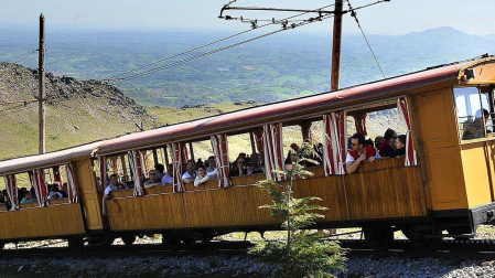 El 30 de marzo vuelve a funcionar el tren de Larrun, el tren cremallera que permite a sus espectadores disfrutar de un espectacular paisaje en la cima
