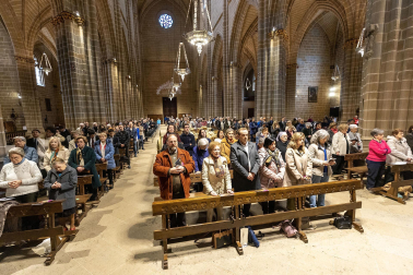 Fotos de la misa crismal en la catedral de Pamplona