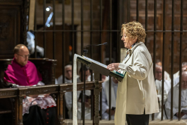 Fotos de la misa crismal en la catedral de Pamplona