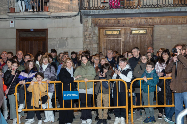Fotos de la escenificación de la Pasión de Jesús, en la Semana Santa de Tudela.
