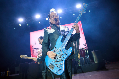 Fotos del concierto de Los Tigres en el Navarra Arena. /