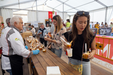 Fotos del inicio de las fiestas de la verdura en Tudela. /