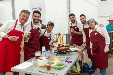 Concurso Popular de Menestras en Tudela en el marco de la 30 edición de las Fiestas de la Verdura