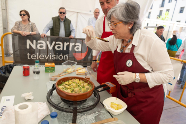 Concurso Popular de Menestras en Tudela en el marco de la 30 edición de las Fiestas de la Verdura