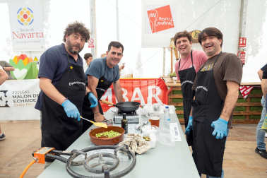 Concurso Popular de Menestras en Tudela en el marco de la 30 edición de las Fiestas de la Verdura