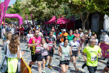 Fotos de la salida de la Vuelta a la Mejana celebrada en Tudela. /
