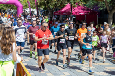 Fotos de la salida de la Vuelta a la Mejana celebrada en Tudela. /