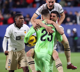 Fotos del Osasuna 0-1 Valencia de la jornada 31./