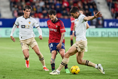 Fotos del Osasuna 0-1 Valencia de la jornada 31./