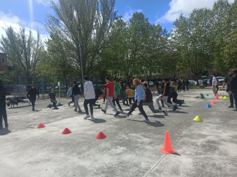 Día de la Actividad Física en la Calle, en Burlada.
