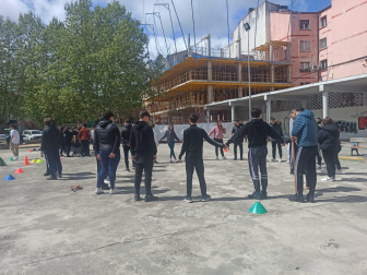 Día de la Actividad Física en la Calle, en Burlada.