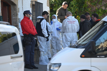 Fotos del lugar en el que un padre ha matado a su hijo en Labiano.