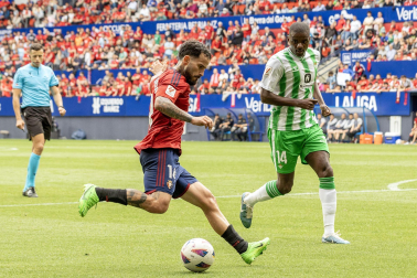 Fotos del Osasuna 0-2 Betis en El Sadar./