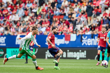 Fotos del Osasuna 0-2 Betis en El Sadar./