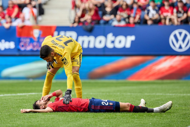 Fotos del Osasuna 0-2 Betis en El Sadar./