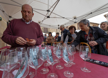 Imágenes de la Feria del Espárrago de Navarra en Dicastillo.