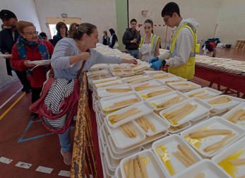 Imágenes de la Feria del Espárrago de Navarra en Dicastillo.