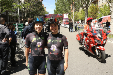 Fotos de la salida de la Navarra Women´s Elite Classic en Pamplona.